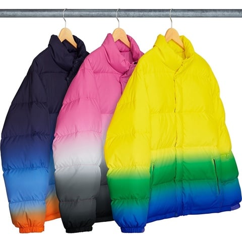 Supreme Gradient Puffy Jacket - $328.00
