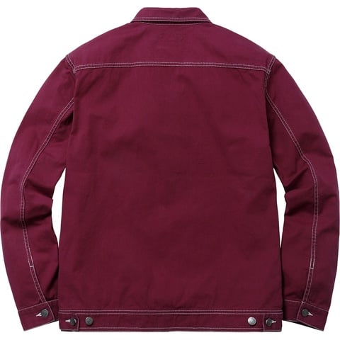 サ*カ様 Supreme 18SS contrast stitch work j Contrast Stitch Work Jacket - spring/summer 2018 - Supreme