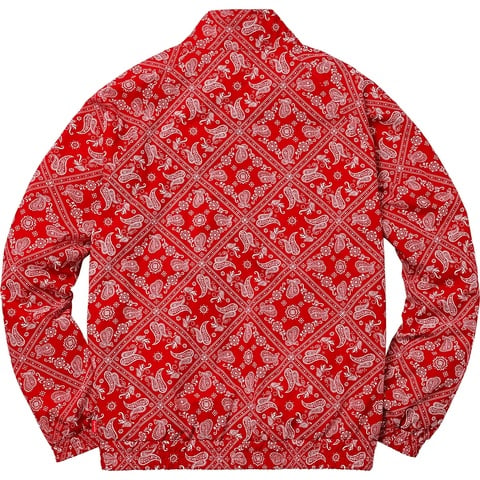 Bandana Track Jacket - spring/summer 2018 - Supreme Bandana Track Jacket - spring/summer 2018 - Supreme