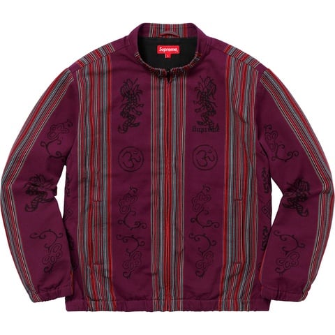 Woven Striped Batik Jacket - spring/summer 2018 - Supreme