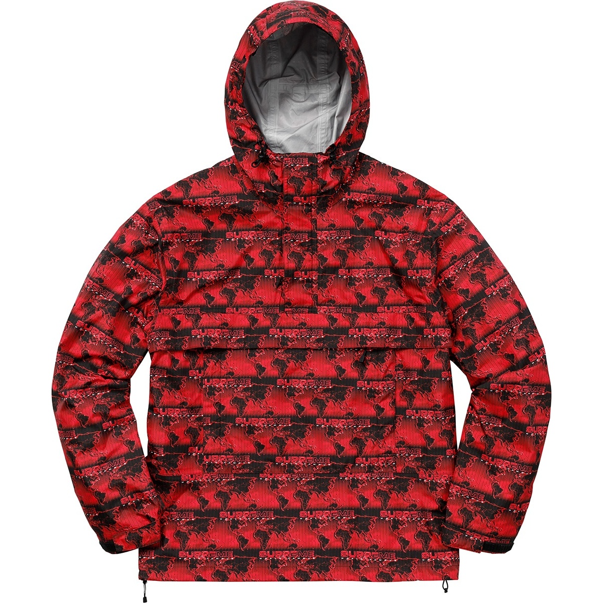 Supreme World Famous Taped Seam Hooded Pullover (SS18) - $328