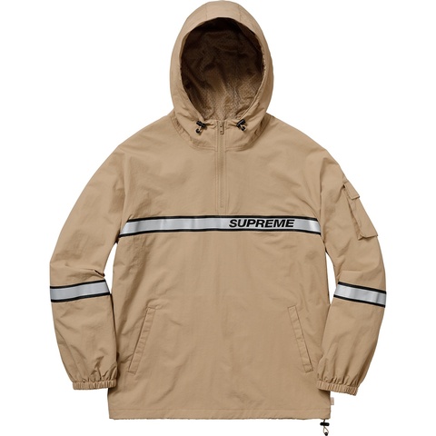 Reflective Taping Hooded Pullover - Supreme