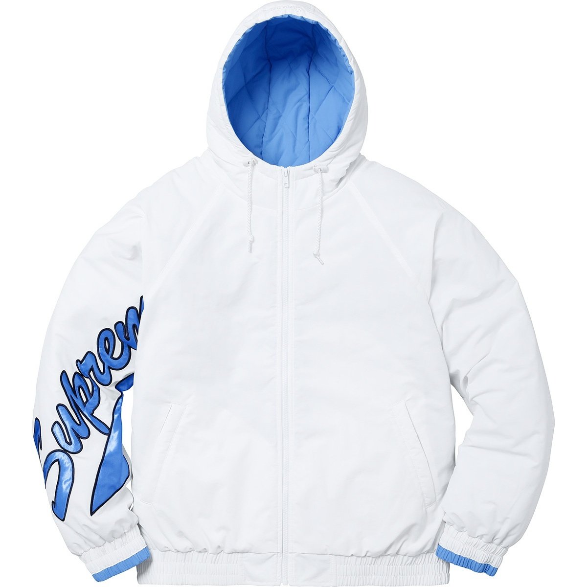Supreme Sleeve Script Sideline Jacket (SS18) - $198