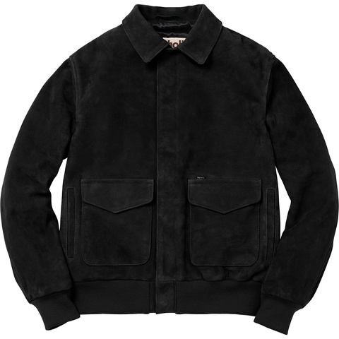 ジャケット・アウター 18ss supreme schott suede A-2 Supreme®/Schott® Suede A-2 - spring/summer 2018 - Supreme