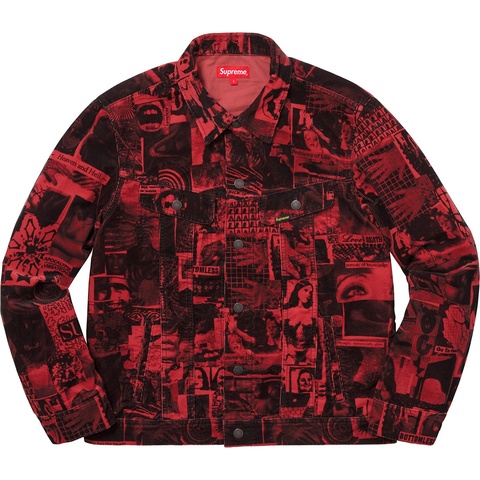 未使用品 Vibrations Corduroy Trucker Jacket Vibrations Corduroy Trucker Jacket - Supreme