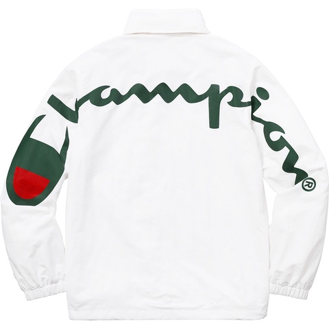 supreme × champion white track jacket ＆ pant Mサイズ セットアップ Supreme®/Champion® Track Jacket - Supreme