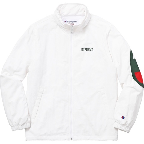 supreme × champion white track jacket ＆ pant Mサイズ セットアップ Supreme®/Champion® Track Jacket - Supreme