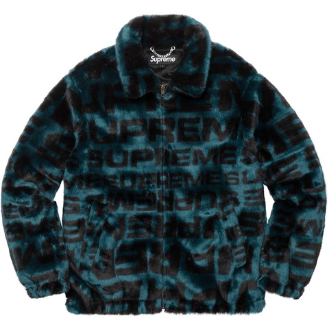 Faux Fur Repeater Bomber - spring/summer 2018 - Supreme Faux Fur Repeater Bomber - spring/summer 2018 - Supreme