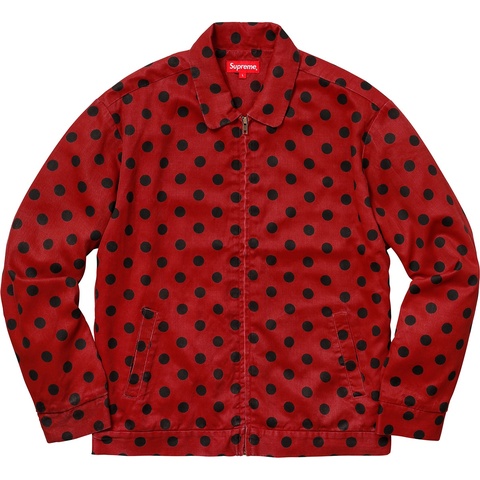 Supreme Polka Dots Rayon Work Jacket - Colorway