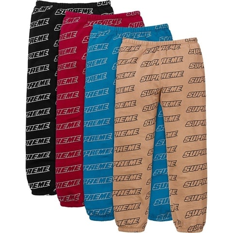 Supreme Repeat Sweatpant - $158.00