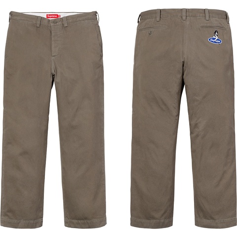 Pin Up Chino Pant - spring/summer 2018 - Supreme