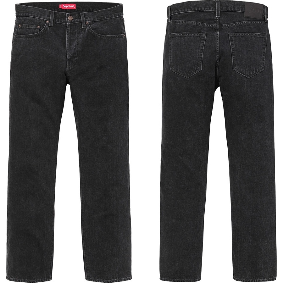 Stone Washed Black Slim Jeans - spring/summer 2018 - Supreme
