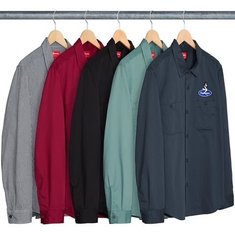 Pin Up Work Shirt - spring/summer 2018 - Supreme
