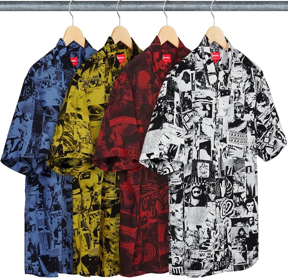 Supreme Vibrations Rayon Shirt (SS18) - $128