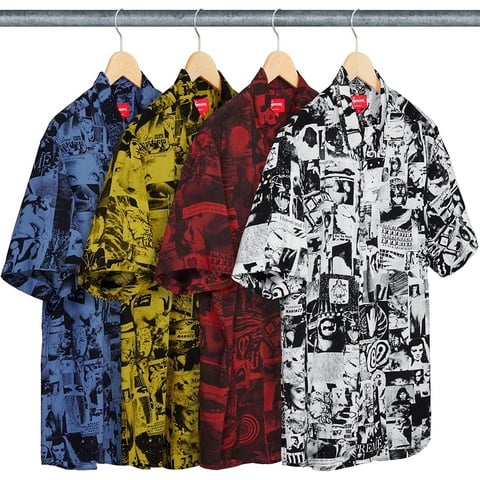 Vibrations Rayon Shirt - spring/summer 2018 - Supreme