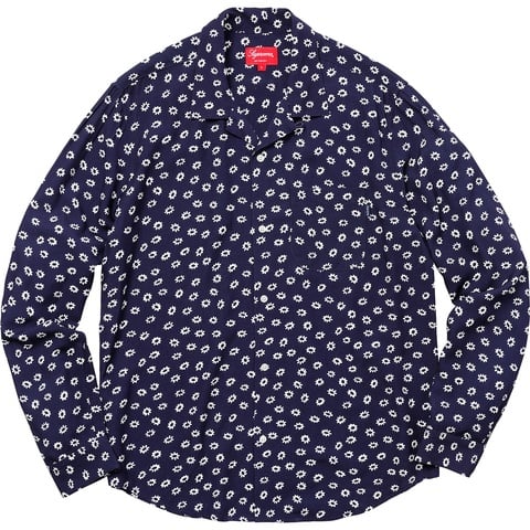 Supreme Flowers L/S Rayon Shirt - Colorway