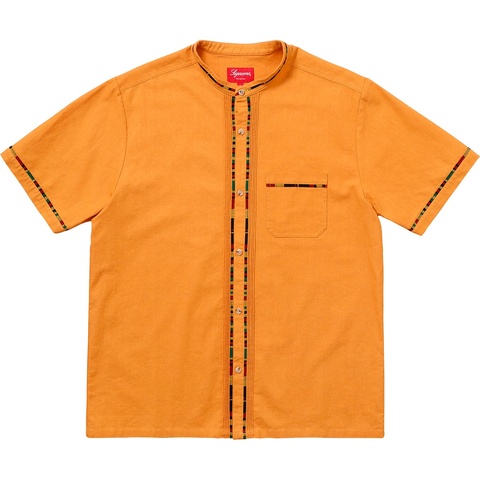 Supreme S/S Band Collar Shirt - Colorway