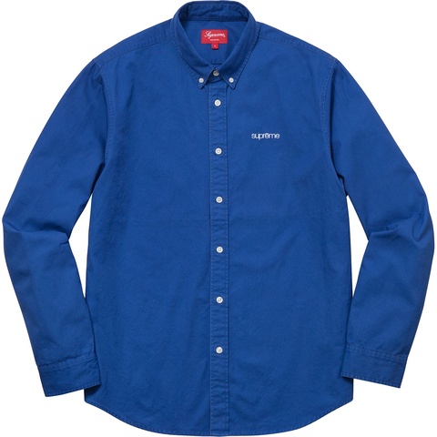 Supreme Washed Twill Shirt - Colorway