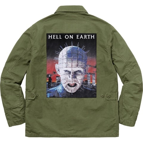 ジャケット・アウター 18ss Supreme Hellraiser BDU Shirt S Supreme Hellraiser BDU Shirt Olive Spring/Summer 2018