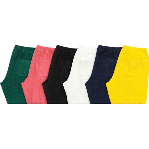 Supreme Cable Knit Terry Short - $110.00