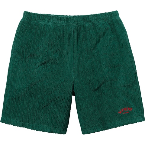 Supreme Cable Knit Terry Short - Colorway