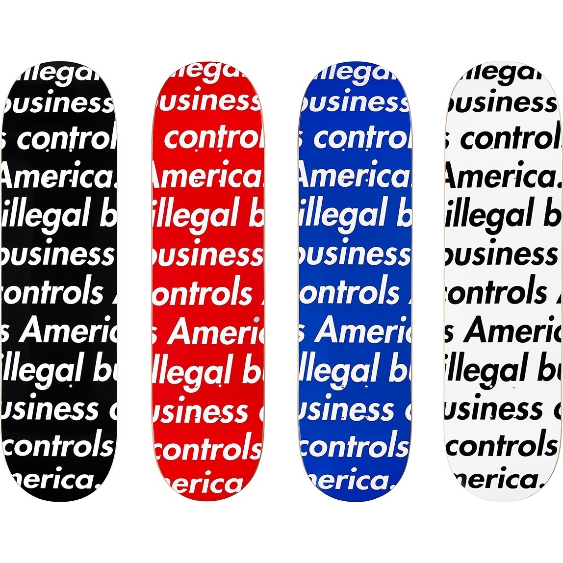 Illegal Business Skateboard - spring/summer 2018 - Supreme