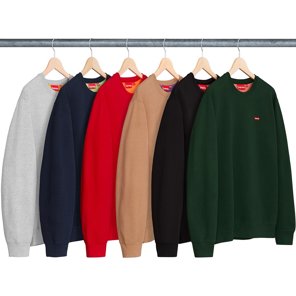 トップス supreme Contrast Crewneck Contrast Crewneck - spring/summer 2018 - Supreme