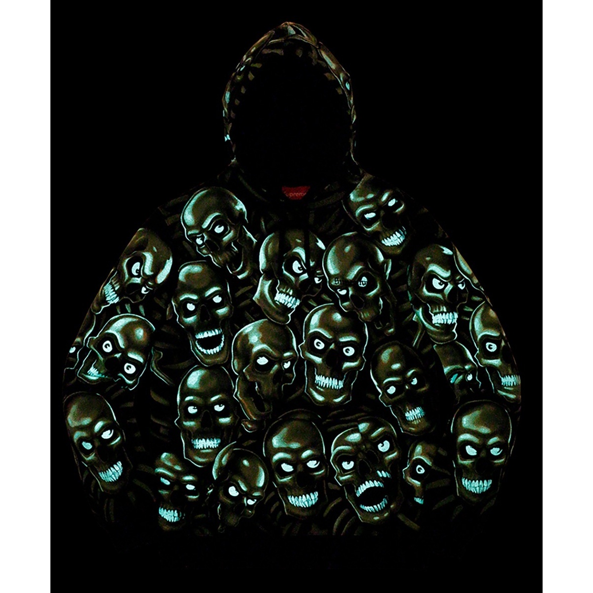 Skull Pile Hooded Sweartshirt - spring/summer 2018 - Supreme