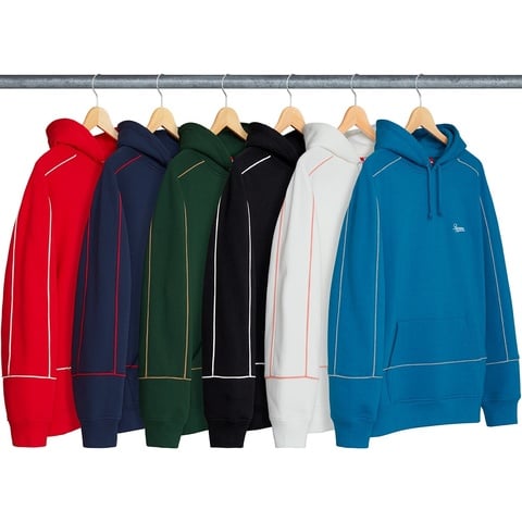 Supreme Piping Hooded Sweatshirt - $148.00