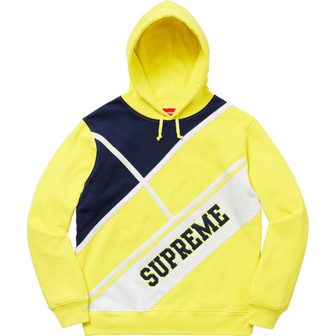 Supreme Diagonal Hooded Sweatshirt - Colorway