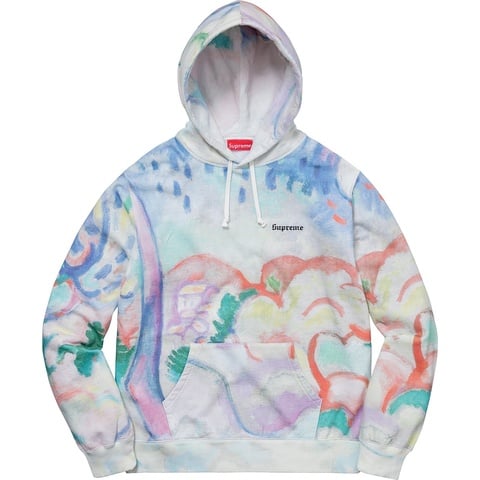 Supreme Landscape Hooded Sweatshirt - $178.00