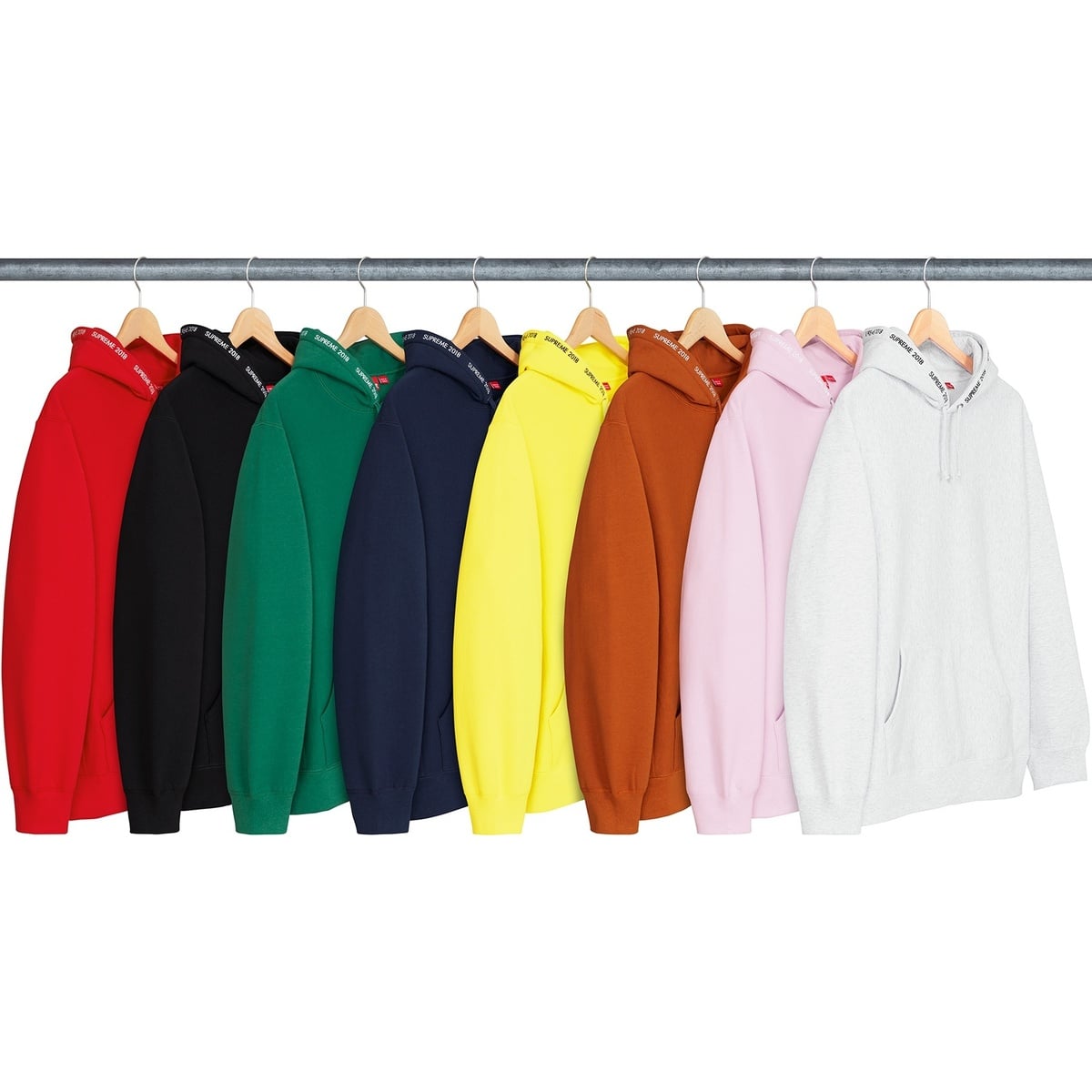 Supreme Channel Hooded Sweatshirt (spring/summer 2018) - $158.00