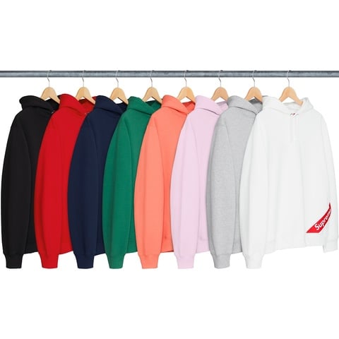 Supreme Corner Label Hooded パーカー　Mサイズ Supreme - Corner Label Hooded Sweatshirt - UG.SHAFT