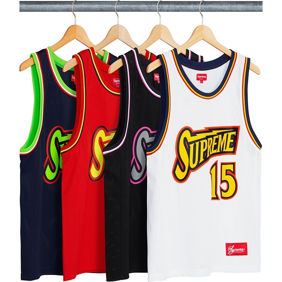 Supreme Bolt Basketball Jersey (spring/summer 2018) - $110.00