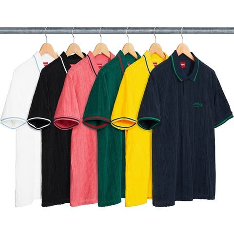 Cable Knit Terry Polo - spring/summer 2018 - Supreme