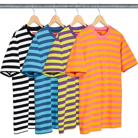 Supreme Bar Stripe Tee - $88.00