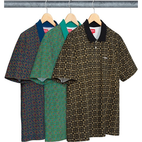 Supreme Bridle Print Polo - $98.00