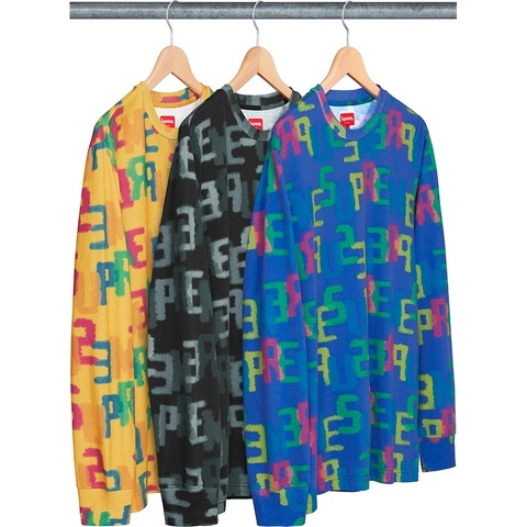 Supreme Letters L/S Top - $110.00