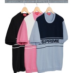 Supreme Chest Logo S S Knit Top (SS18)