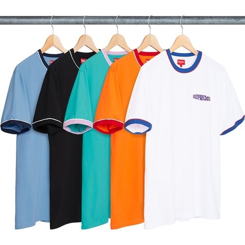 Supreme Piping Ringer Tee - $78.00