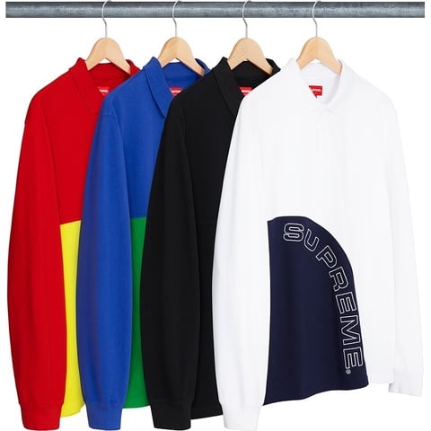 Supreme Corner Arc L/S Polo - $118.00