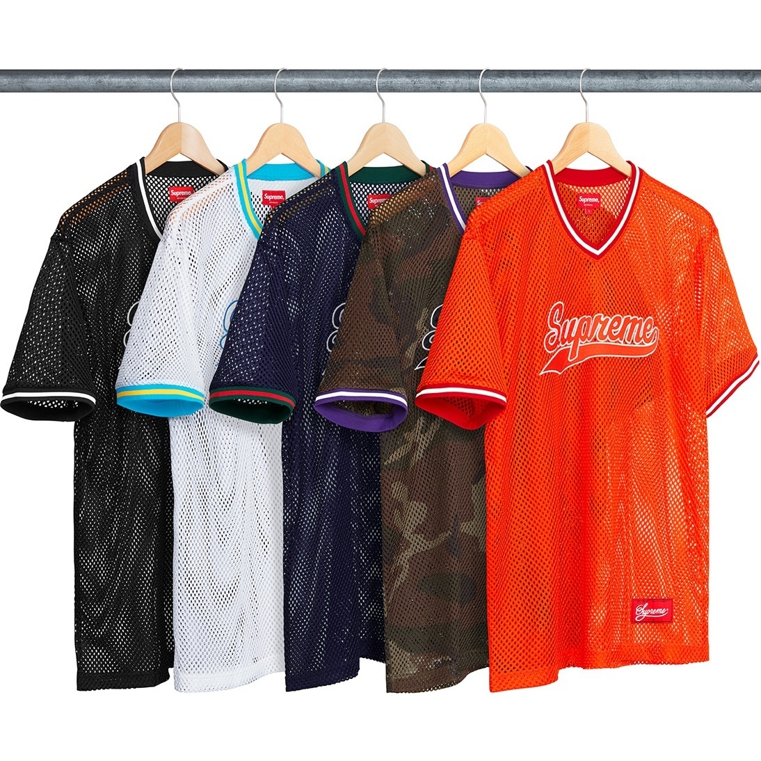 Supreme Mesh Baseball Top (spring/summer 2018) - $110.00