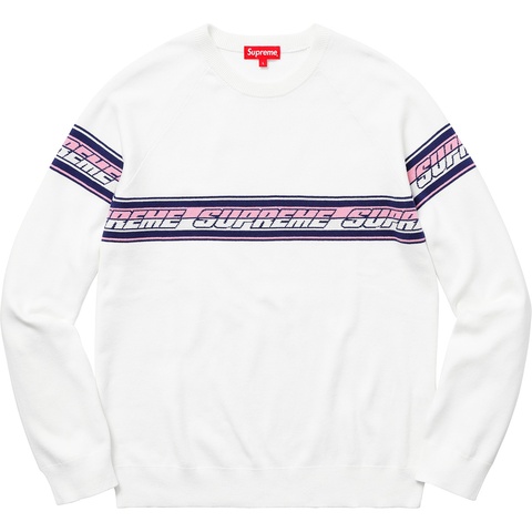 Supreme Striped Raglan Sweater - Colorway