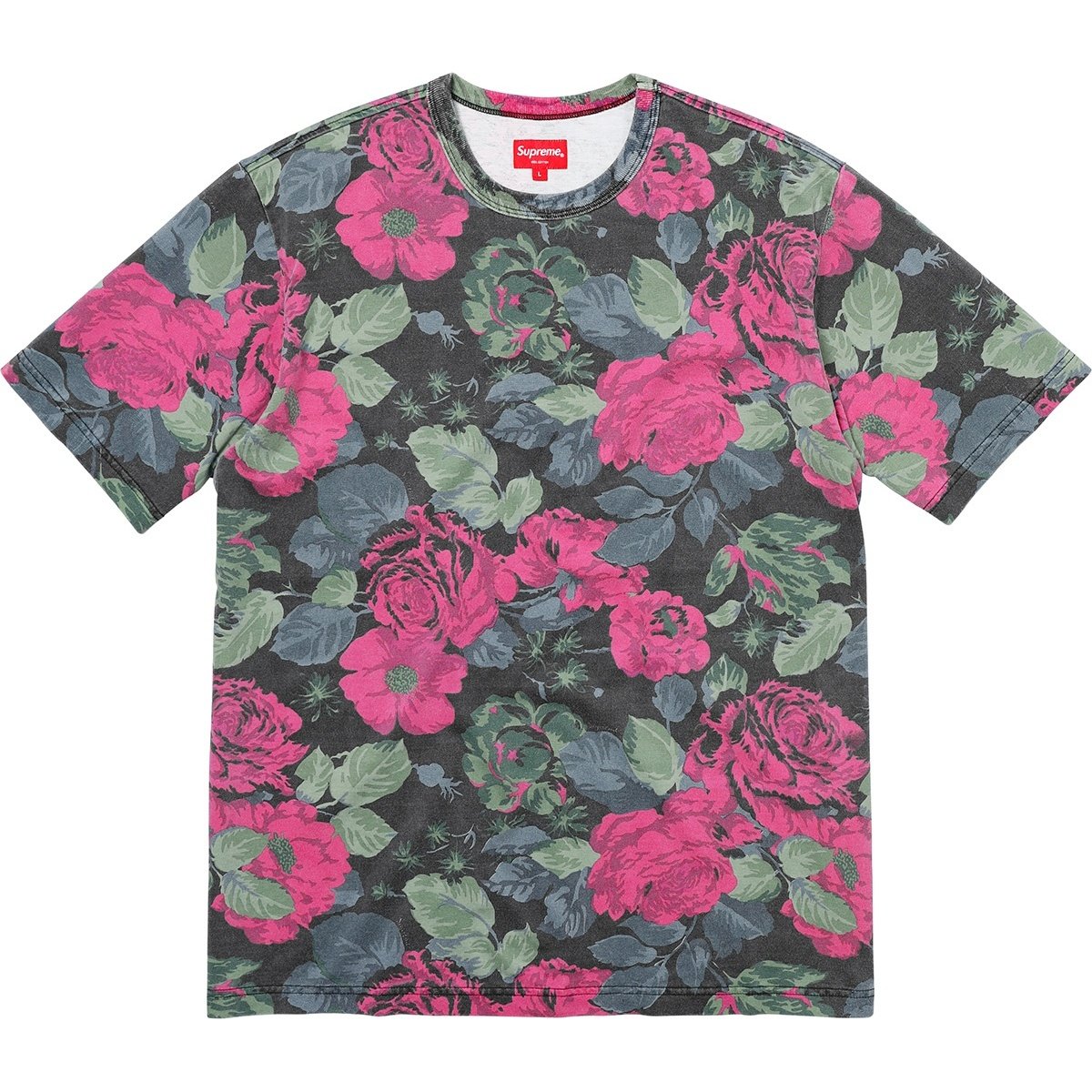 Supreme Flowers Tee (SS18) - $98