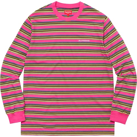 Supreme Multi Stripe L/S Top - Colorway