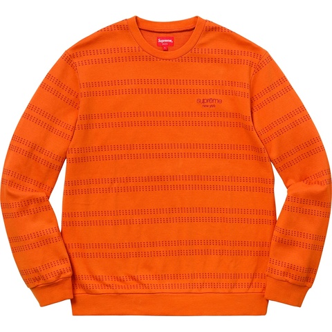 Supreme Dash Stripe Crewneck - Colorway
