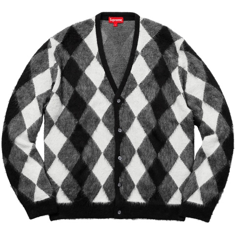 トップス Supreme Brushed Argyle Cardigan Brushed Argyle Cardigan - spring/summer 2018 - Supreme