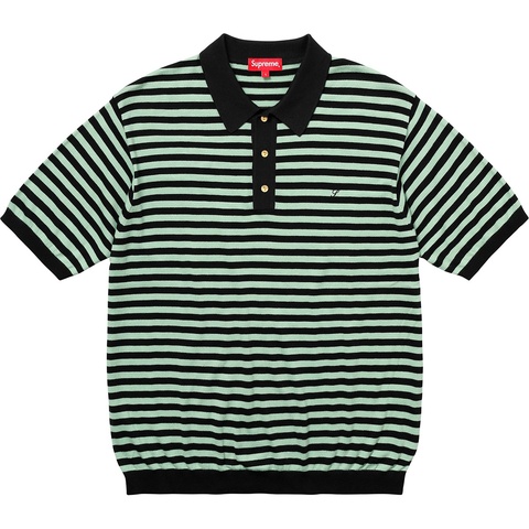 Striped Knit Polo - spring/summer 2018 - Supreme