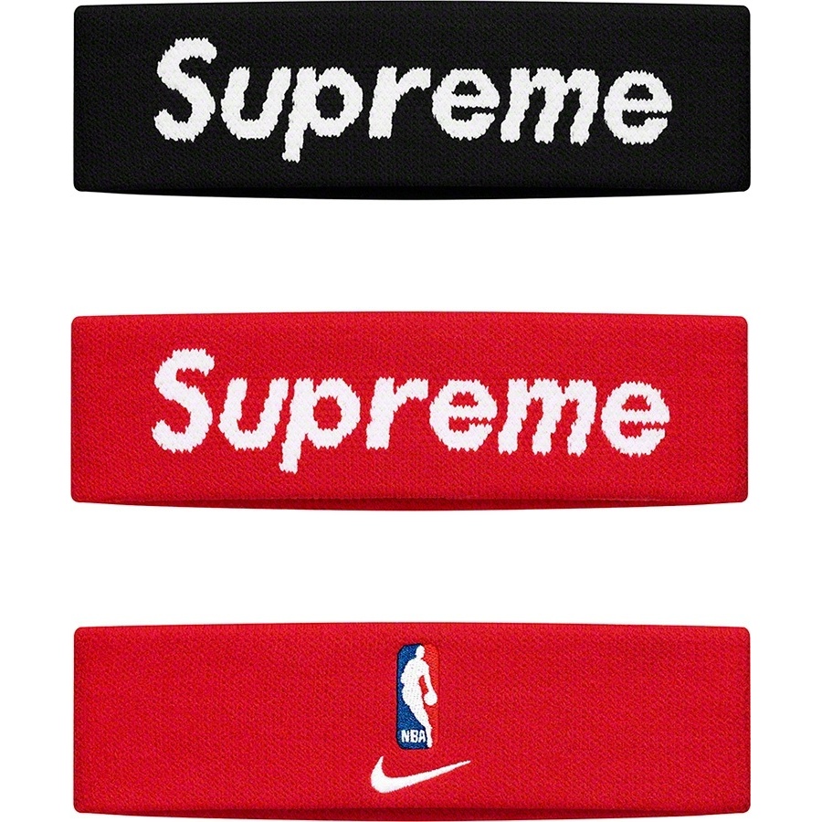 Supreme×NIKE NBA ヘアバンド　赤 Supreme®/Nike®/NBA Headband - spring/summer 2019 - Supreme