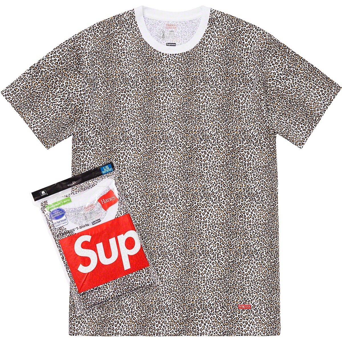 Supreme®/Hanes® Leopard Tagless Tees (2 Pack) - Supreme